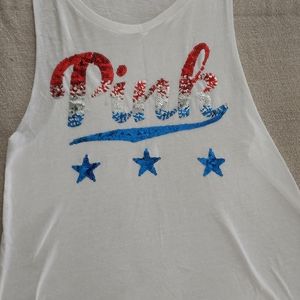 Sequin Pink by Victoria Secret tanktop